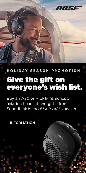 Bose aviation online promotion